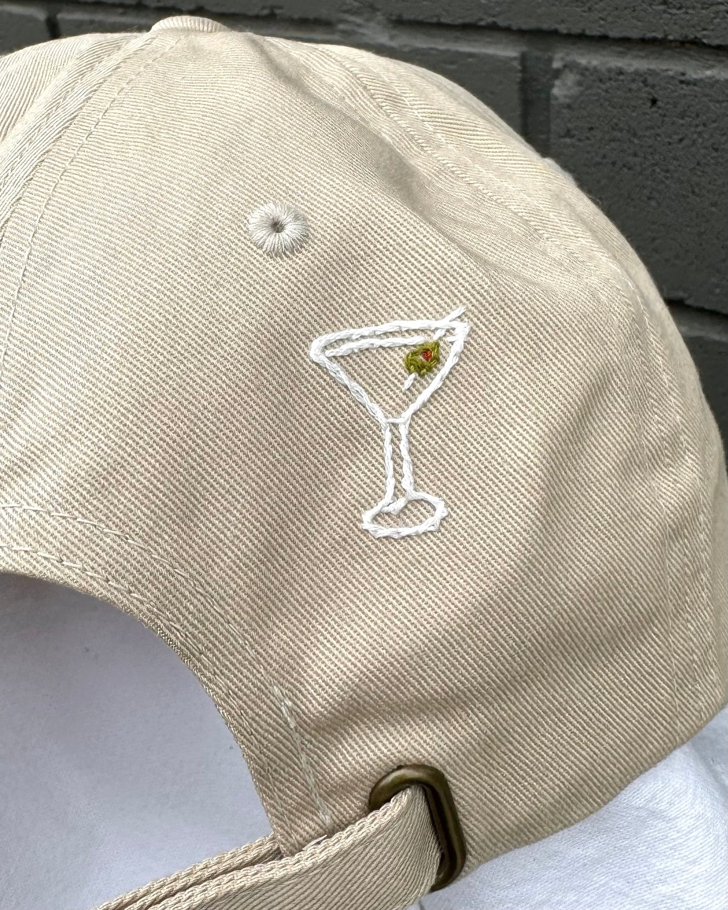 olive martini hat