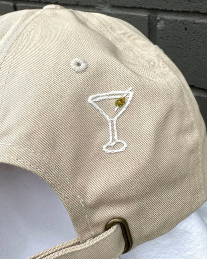 olive martini hat