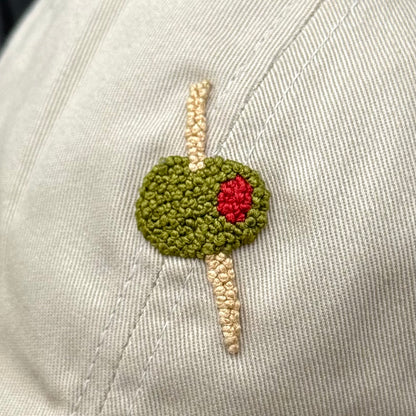 olive martini hat