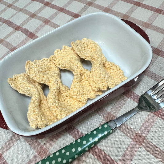 bowtie pasta hair clip