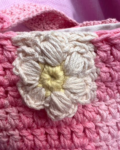 daisy picnic bucket bag